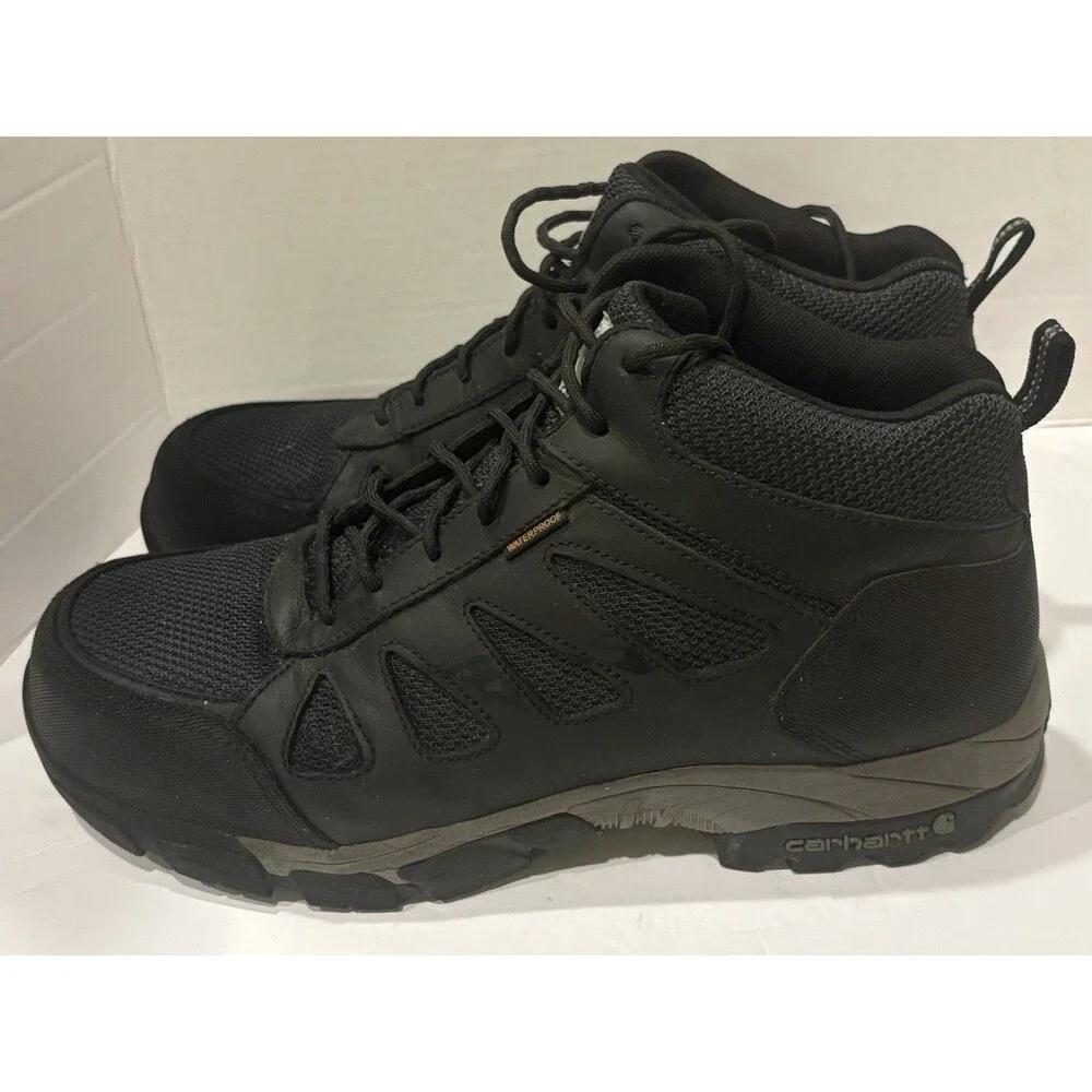 Carhartt waterproof composite safety toe work hiker boots Size 14